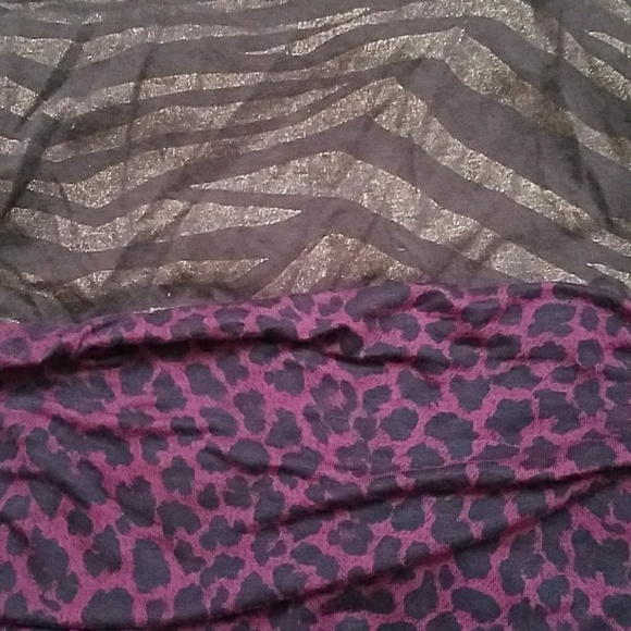 Bundle of 2 Express Animal Print Tube Tops - Picture 4 of 6